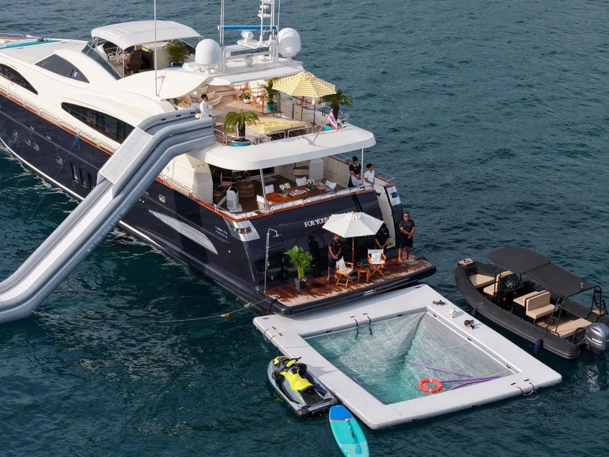 Astondoa 102 102ft superyacht charter Phuket