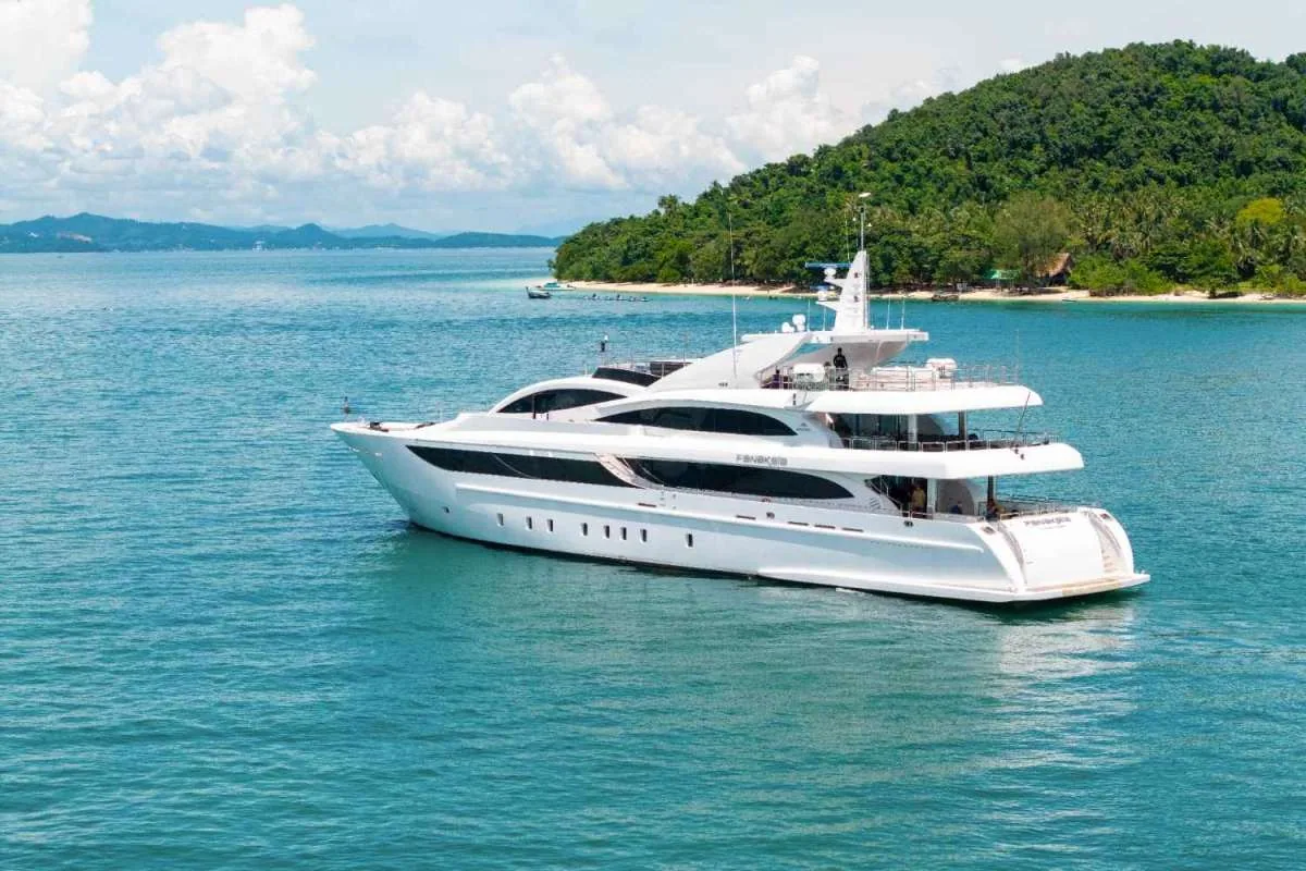 Astondoa 150 Panakeia 150ft superyacht charter Phuket