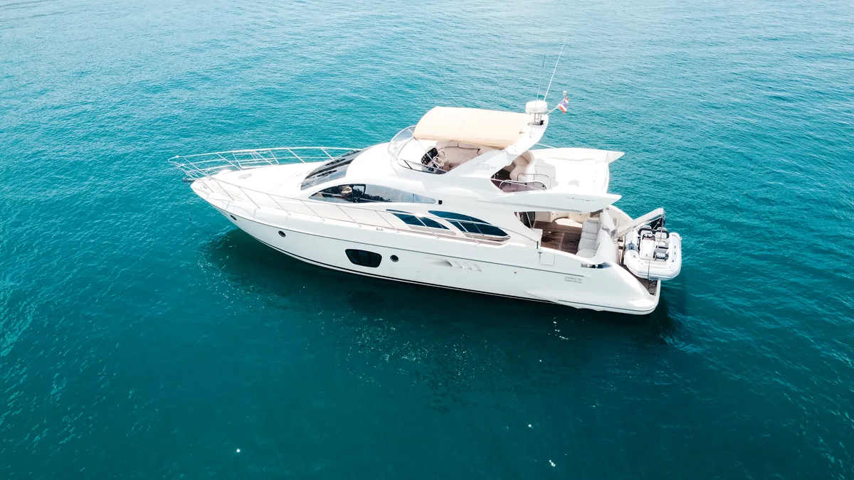 Azimut 55 After 8 55ft motor yacht charter Phuket