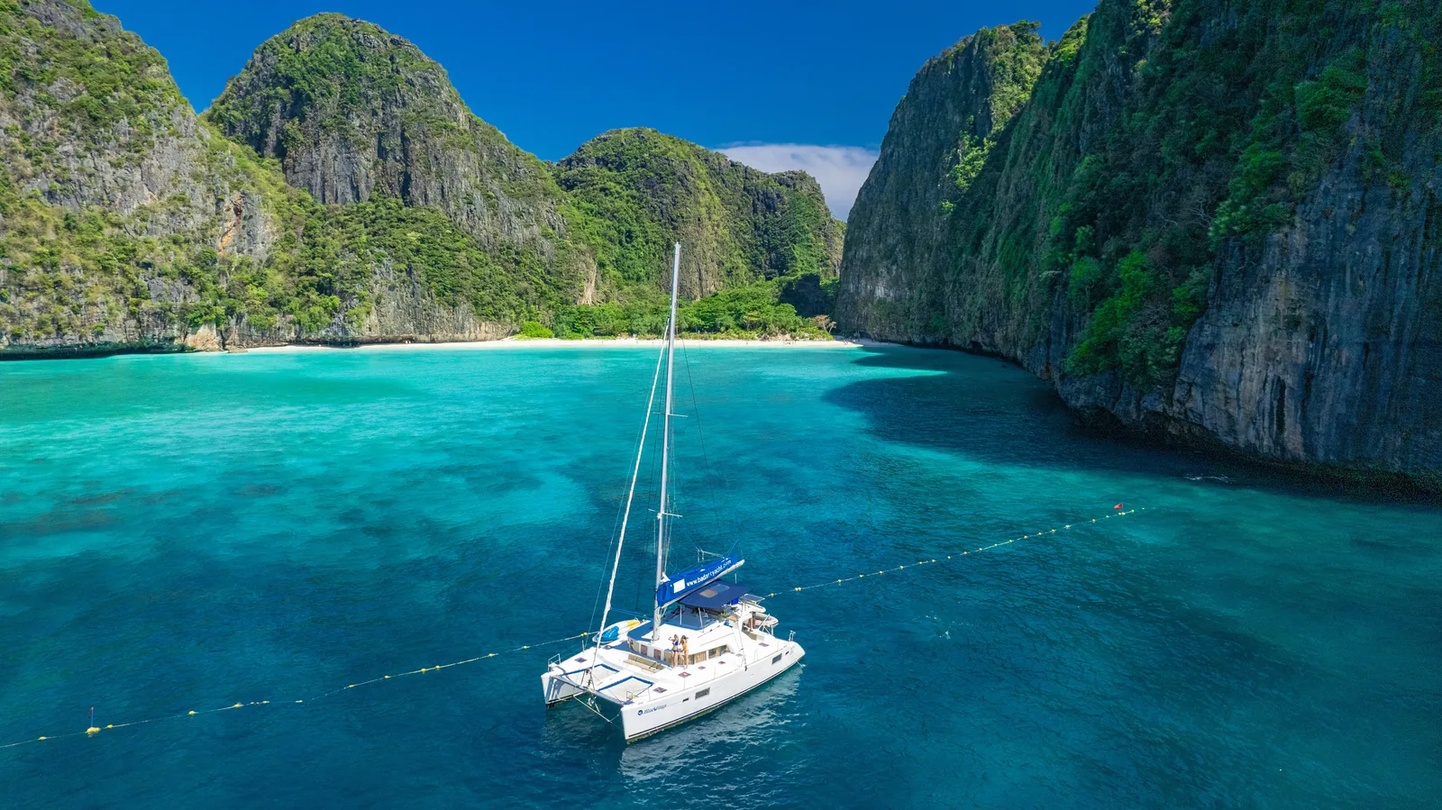 Blue Wings 44ft sailing catamaran charter Phuket
