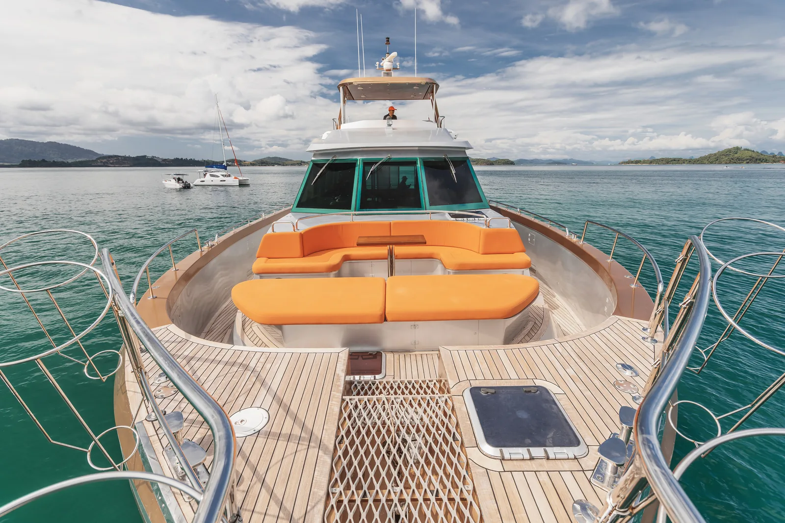 Chowa 74 74ft motor yacht charter Phuket