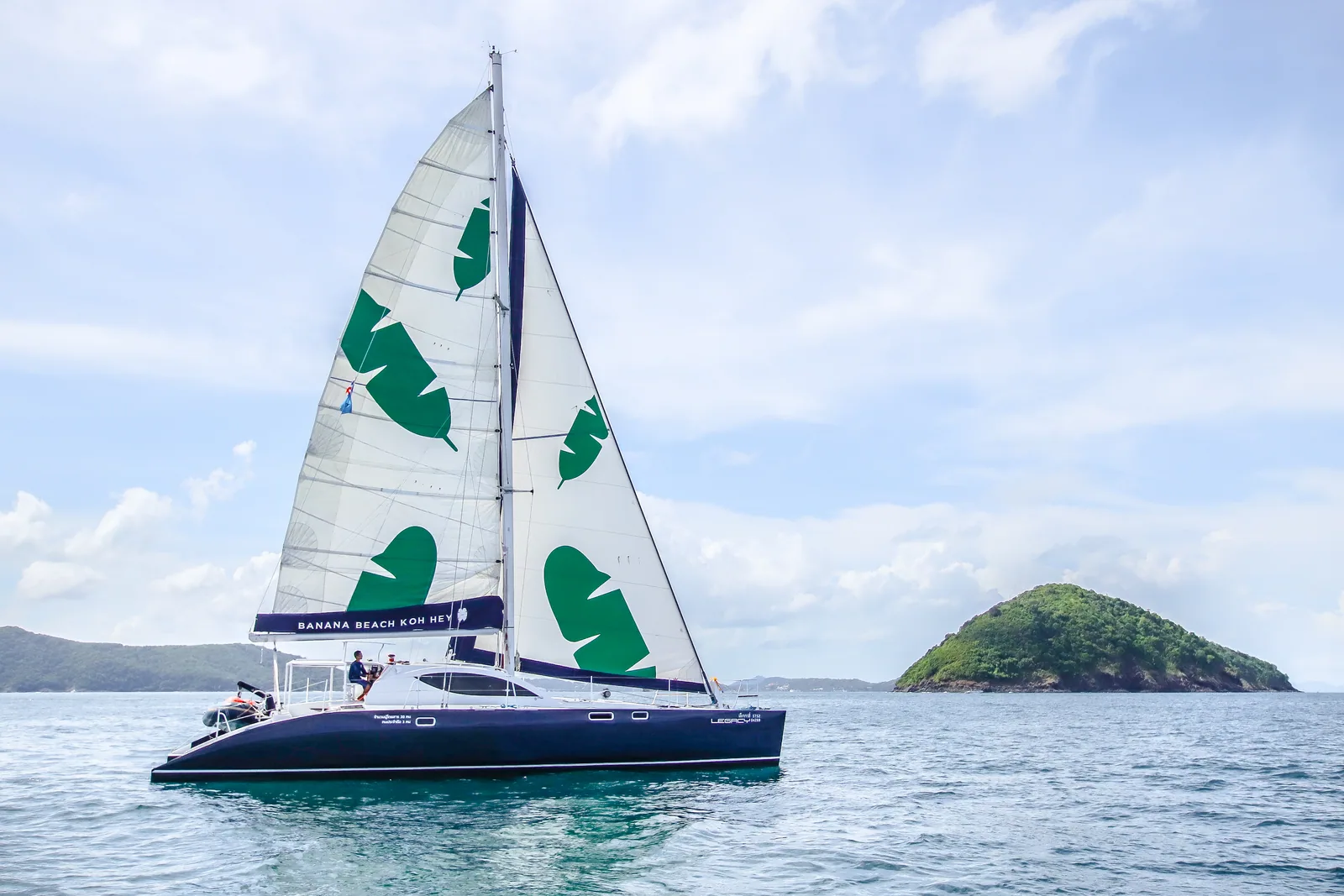 Legacy 48ft sailing catamaran charter Phuket