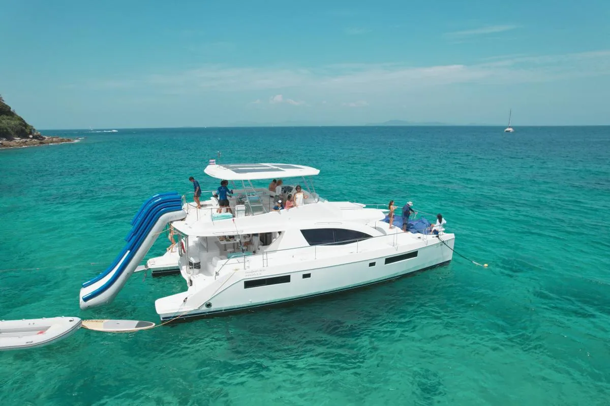 Leopard 51 51ft power catamaran charter Phuket