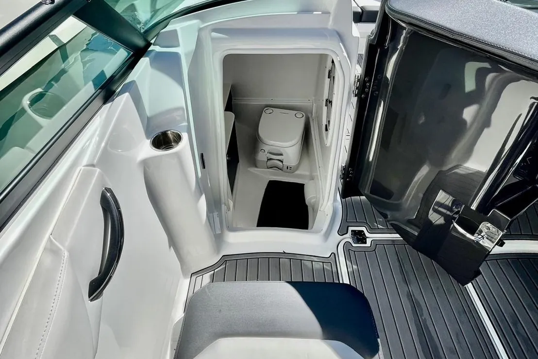 Monterey M65 — cockpit and toilet compartment