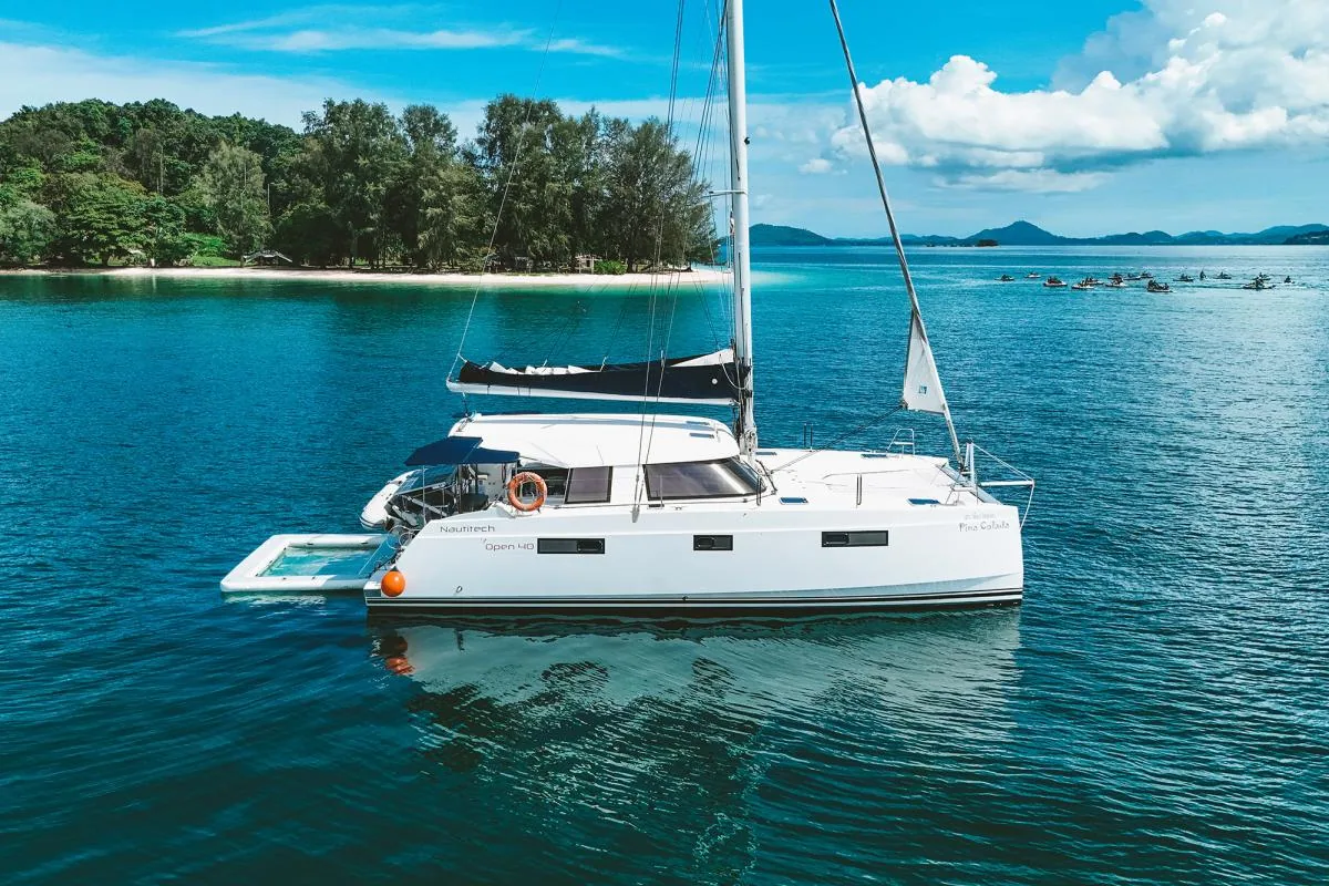 Nautitech 40, 40ft sailing catamaran for charter in Phuket