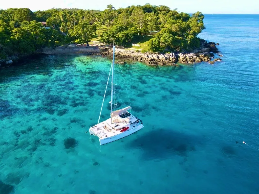 Oceanland 45 45ft power catamaran charter Phuket