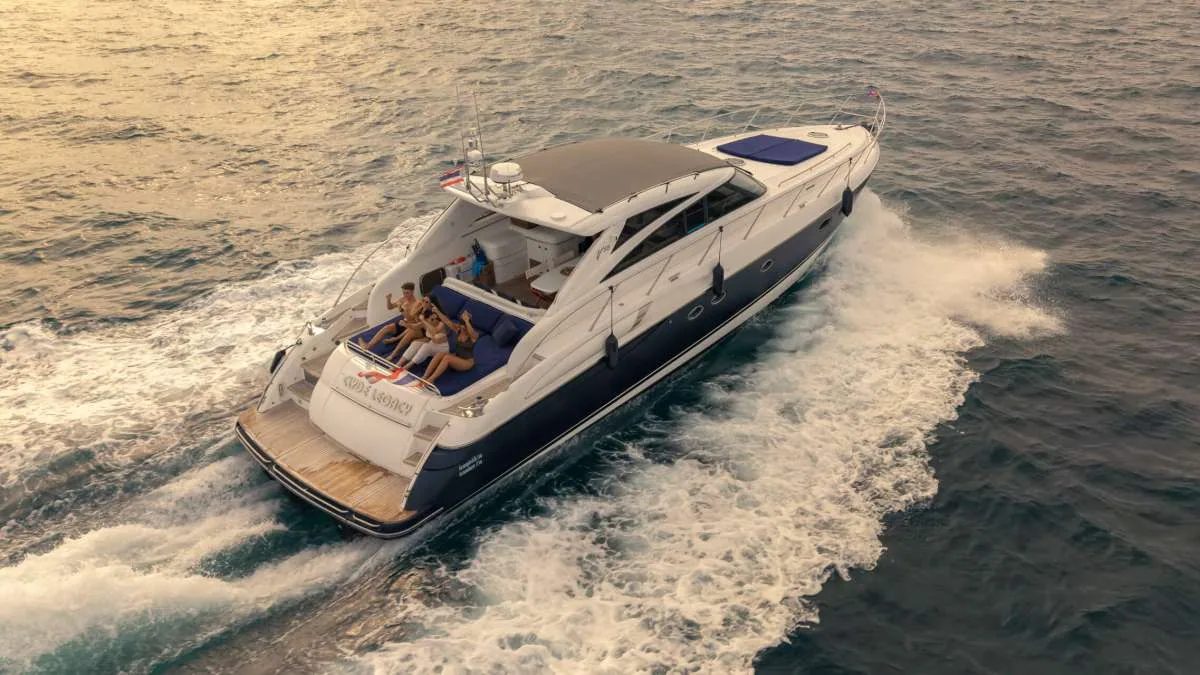 Princess 58 58ft motor yacht charter Phuket