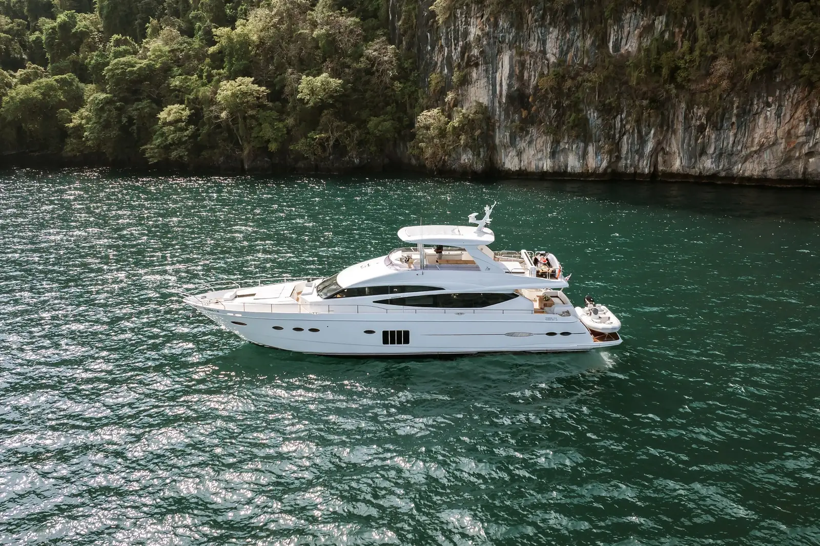 Princess 78 W.J. Lip 78ft motor yacht charter Phuket