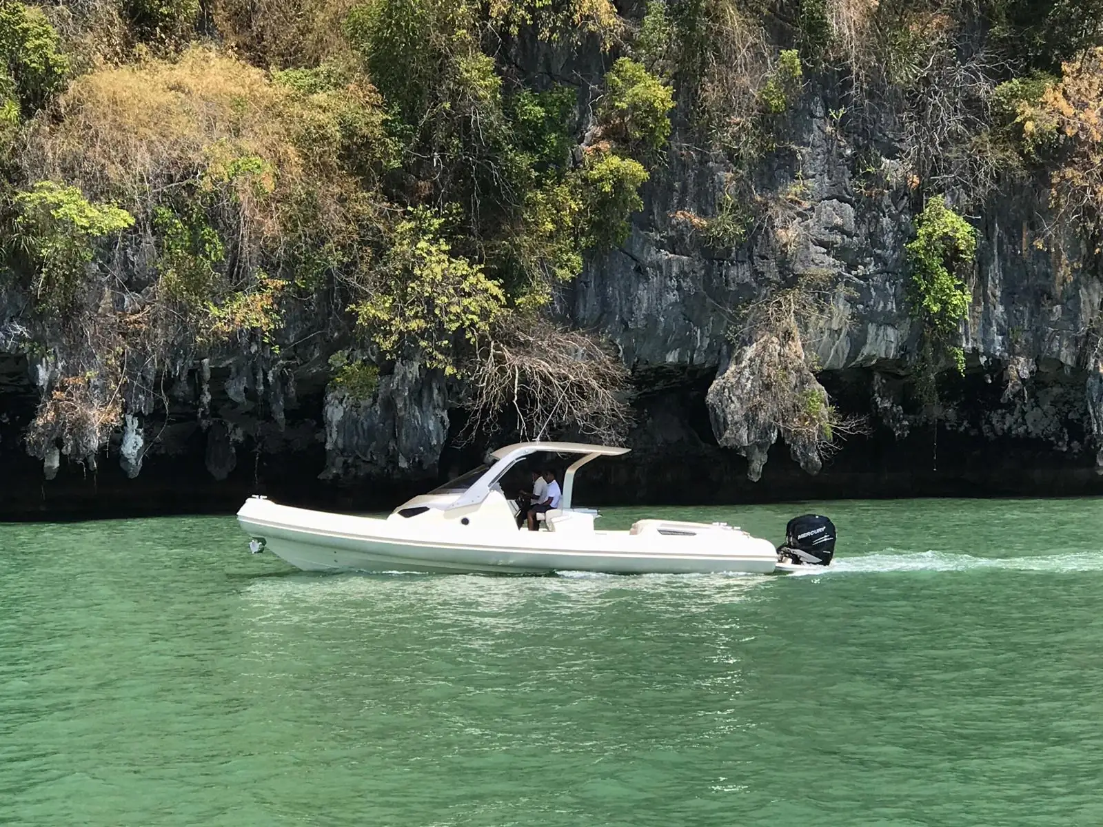 Sacs Strider 11 36ft luxury RIB charter Phuket