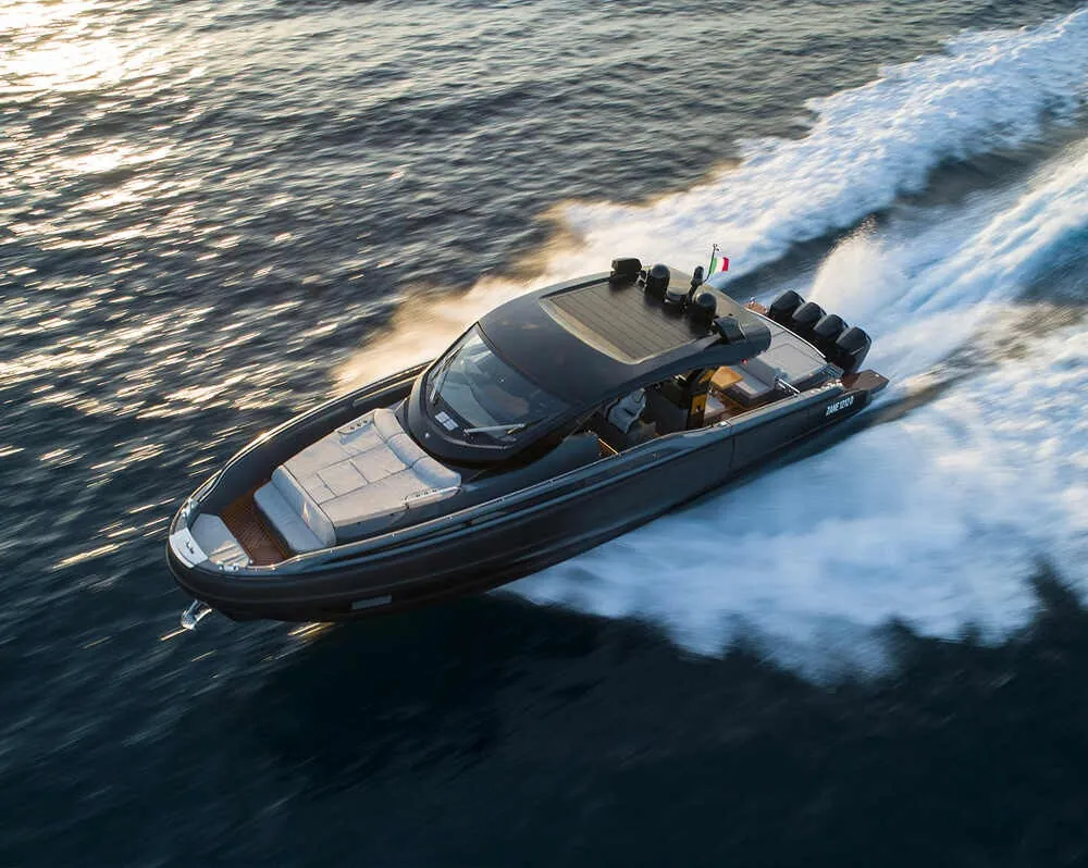 Sacs Strider 15 — aerial view at speed