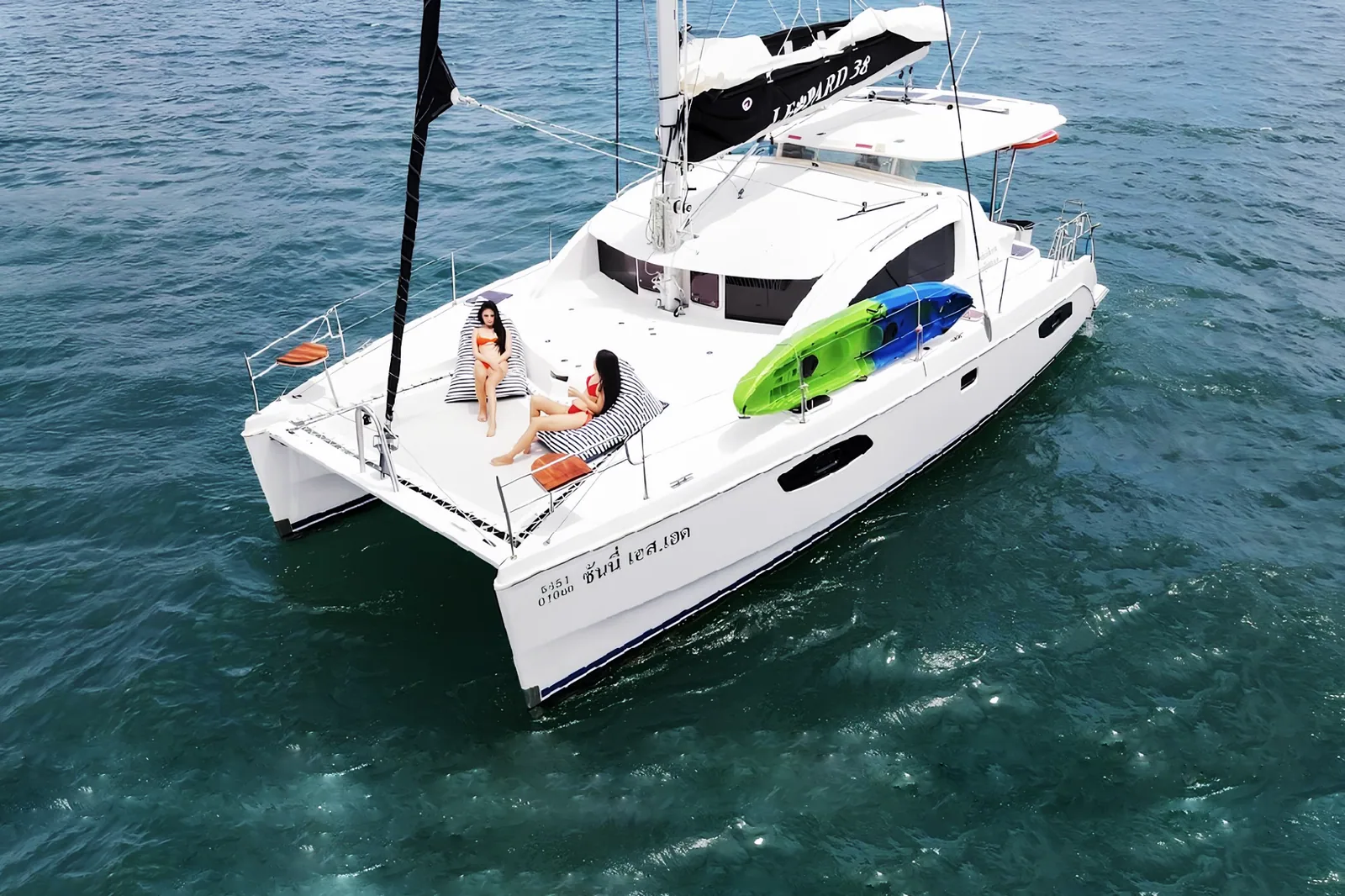 Sanny 38 38ft power catamaran charter Phuket
