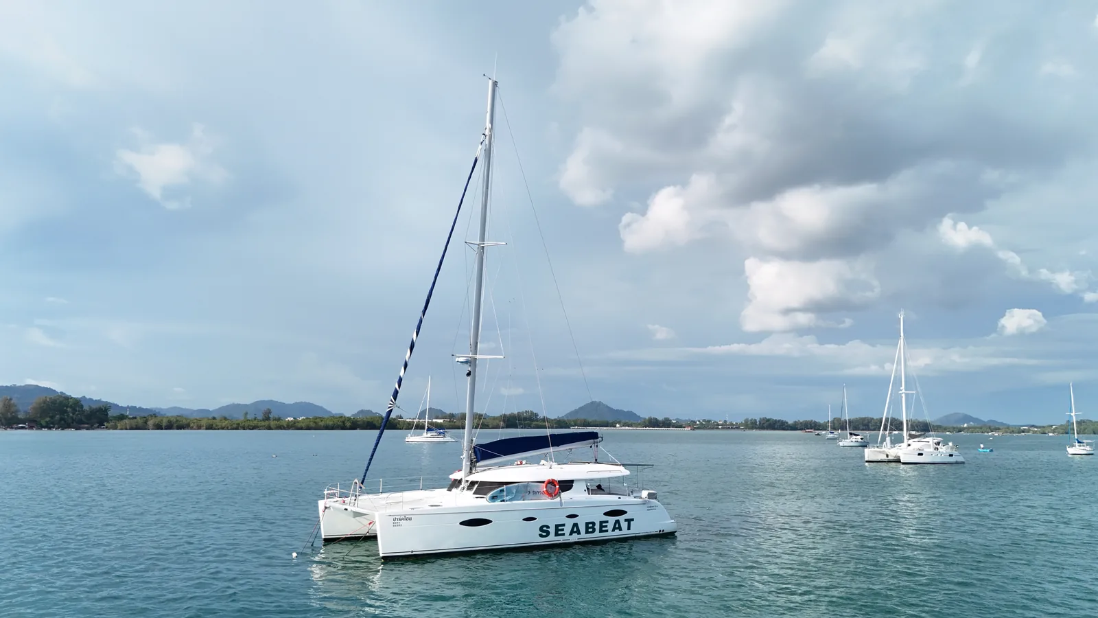 Seabeat 48ft sailing catamaran charter Phuket