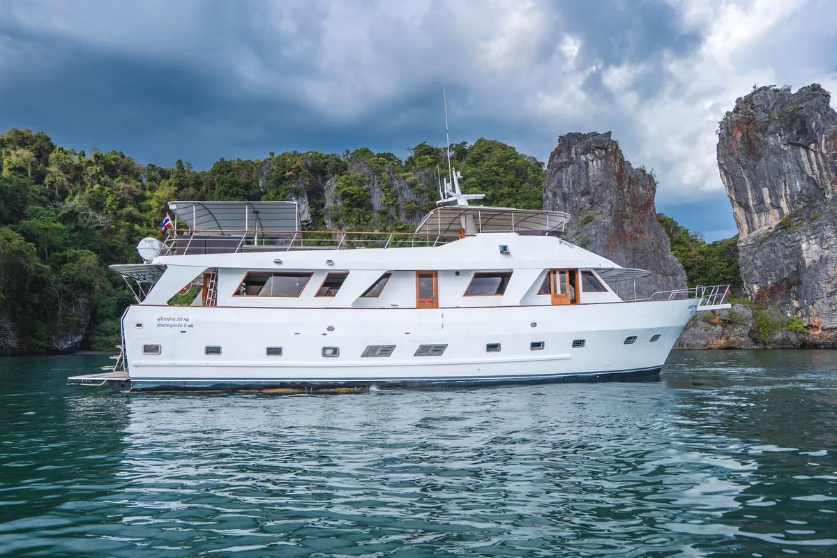 Siam Princess 70 70ft motor yacht charter Phuket