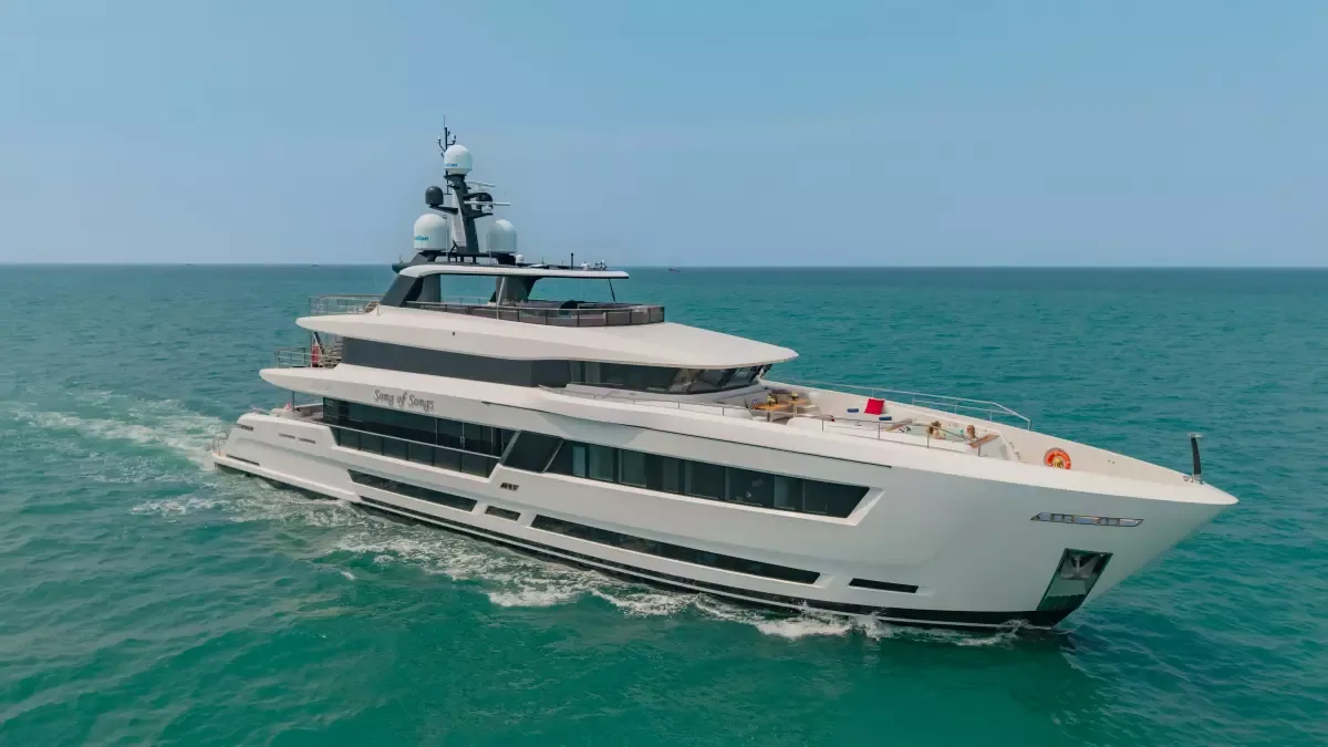 Song of Songs 139 139ft superyacht charter Phuket
