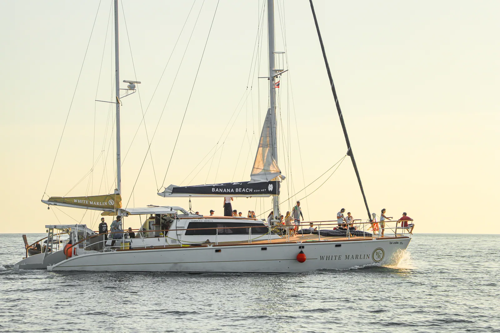 White Marlin 60ft sailing catamaran charter Phuket