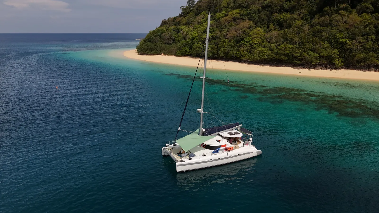 Zoe 46ft sailing catamaran charter Phuket
