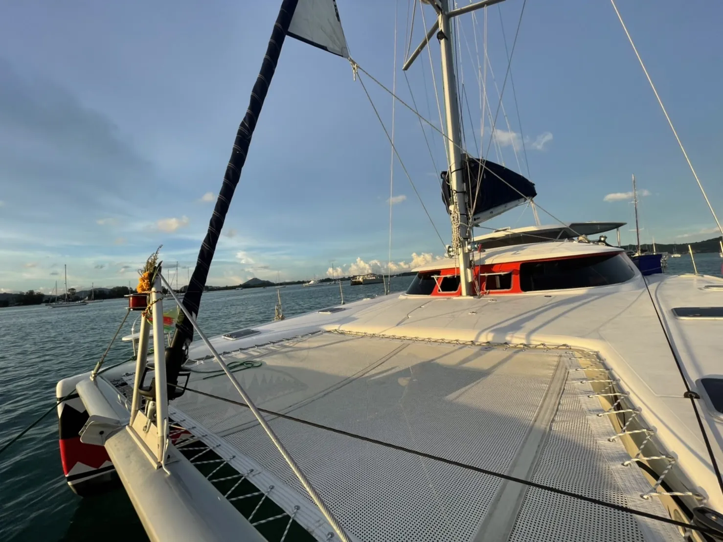 Zoe — foredeck trampolines